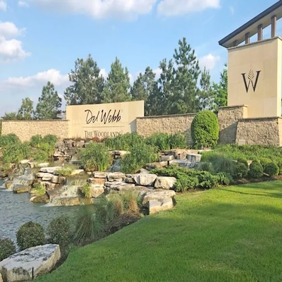Del Webb The Woodlands TX 55 Plus Community
